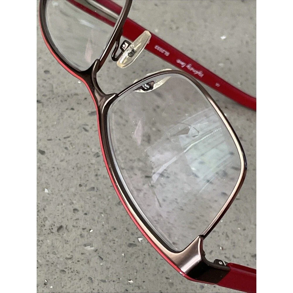 SYDNEY LOVE SL 2033 BROWN RED 53-16-140 FLEX HINGE EYEGLASSES Frames ONLY